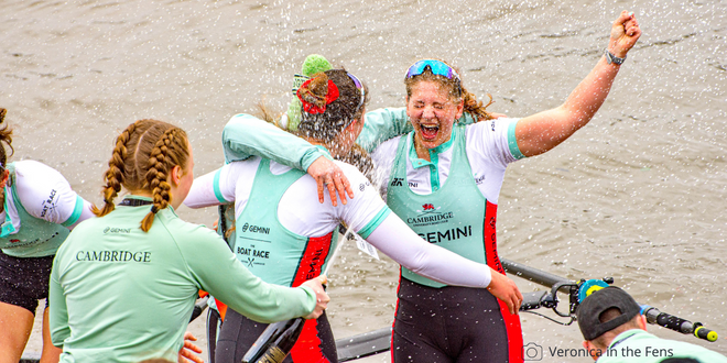 Winning the women's Blue Boat 2023
