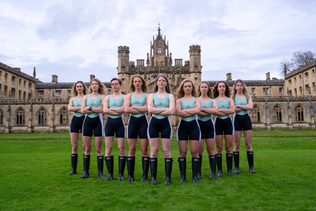 The Women's Lightweight crew at St John's College
